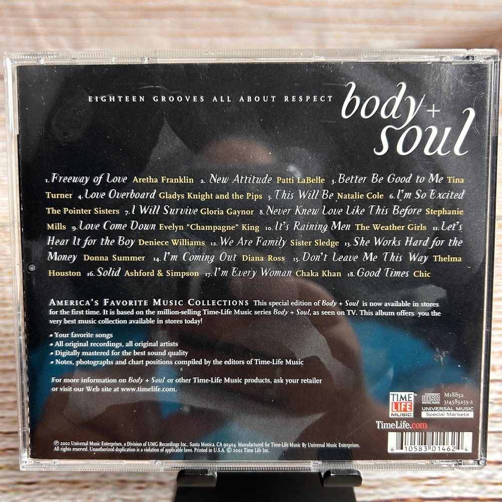 Time Life Body + Soul Ladies Got Soul CD 2002 Various Artists 18 Tracks M18852 - Picture 2 of 4